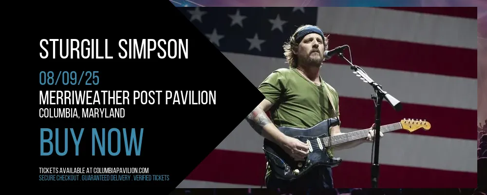 Sturgill Simpson at Merriweather Post Pavilion